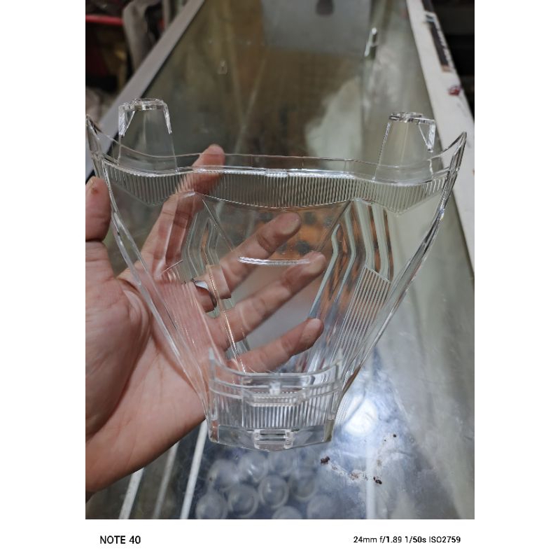 -MIKA KACA LAMPU STOP BELAKANGBENING PUTIH BEAT ESP NEW STREET LED K1A