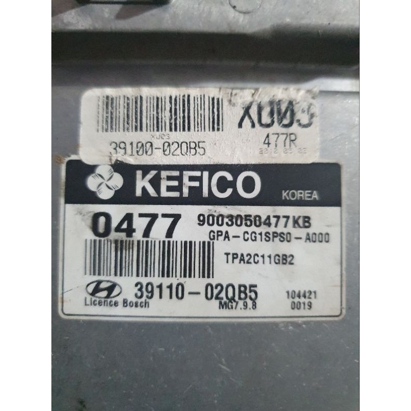 ecu kia picanto hyundai i10 metik metic matic at