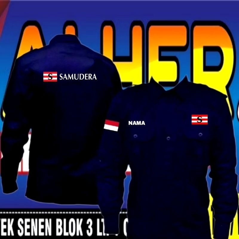 kemeja PT samudera baju PT samudera seragam PT samudera kemeja kerja PT samudera baju kerja PT samud