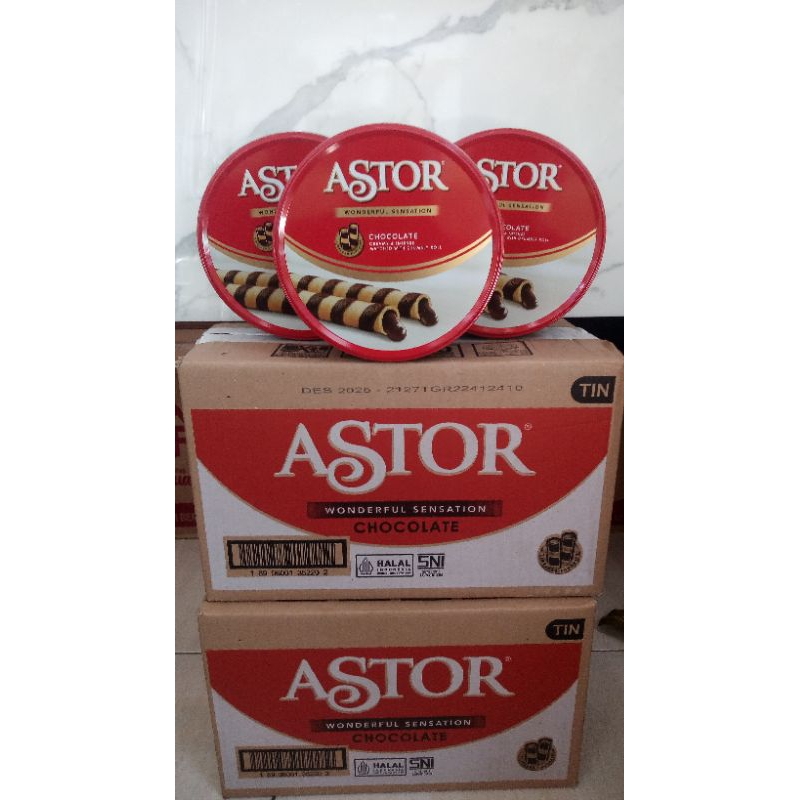 

(1karton) Astor kaleng156gr / isi 6 kaleng