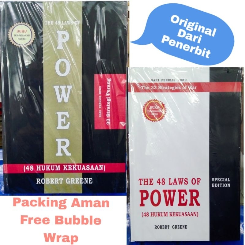The 48 Laws Of Power ( 48 Hukum Kekuasaan) Oleh Robert Greene Versi Indonesia