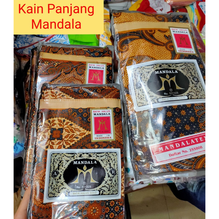 Kain Panjang Batik Mandala Original Kain Gendong Halus Lembut