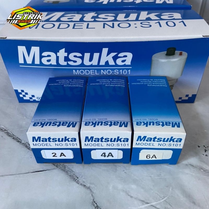 Matsuka Sekring Otomatis Listrik 2A 4A 6A