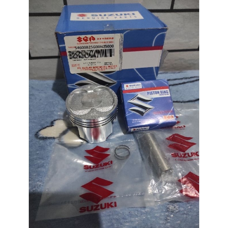 PISTON KIT RING SEHER SUZUKI SATRIA FU STD OS,25,50,75,100