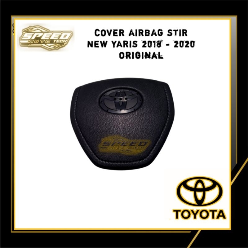 Cover Airbag New Yaris 2018 2019 2020 cover airbag tutup stir toyota yaris Original