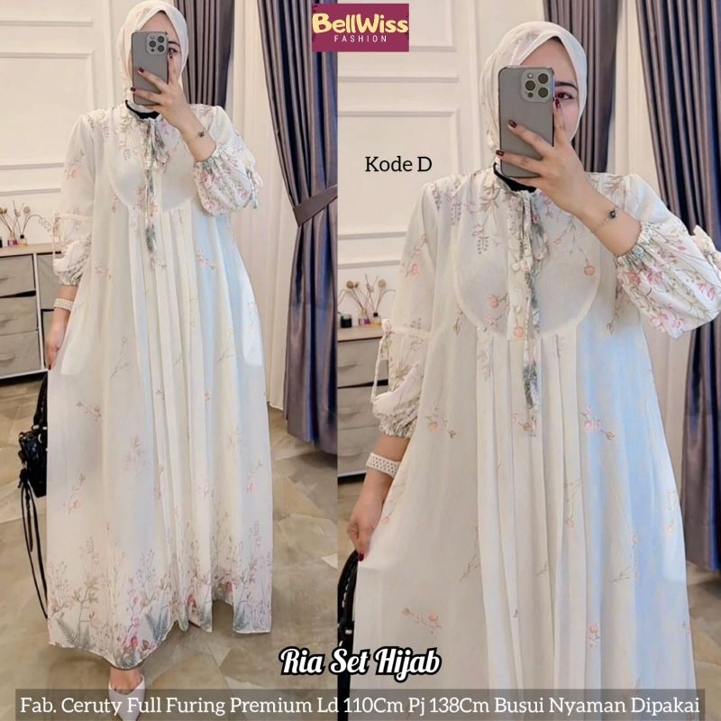 Ria sst hijab/Setelan wanita /Setelan hijab wanita