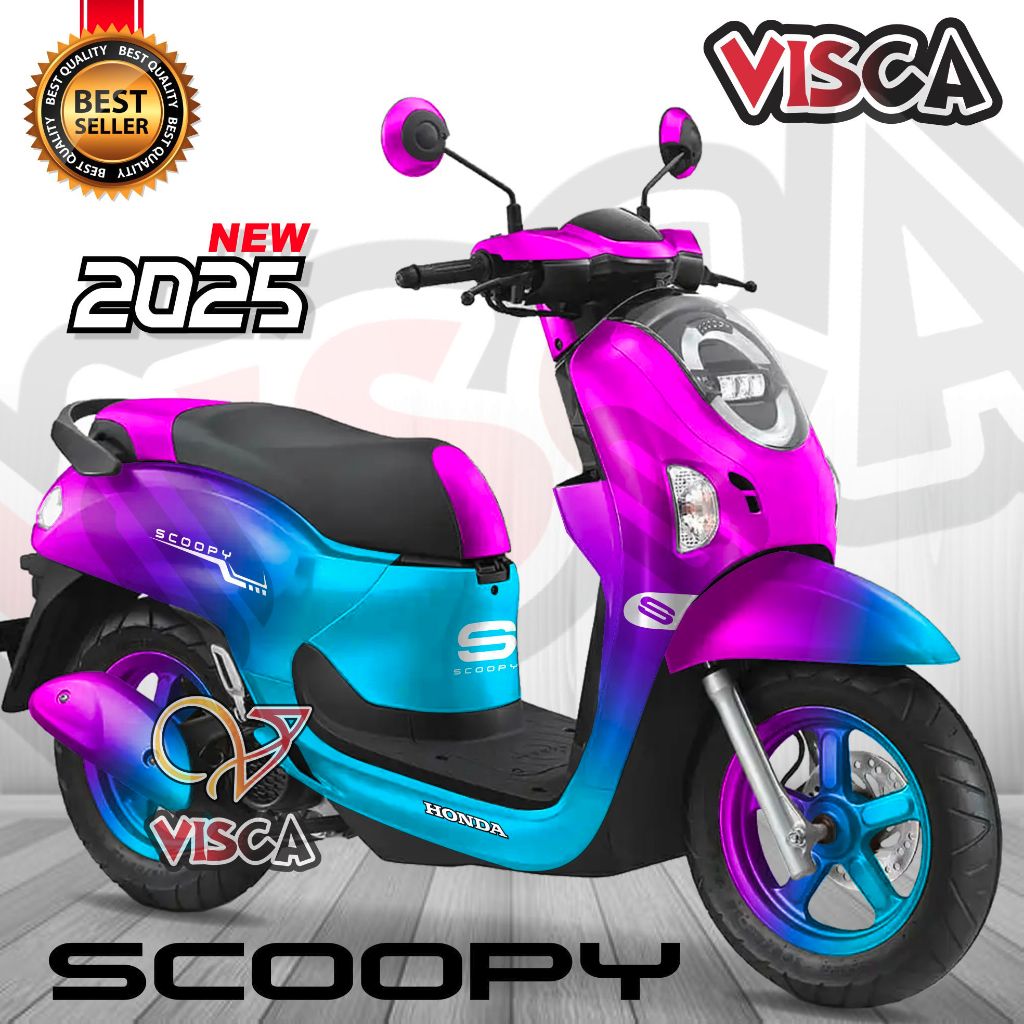 Decal Scoopy Full Body 2025 Stiker Scoopy Lagi Viral 2025 Decal Scoopy Full Body 2025 Striping Scoop