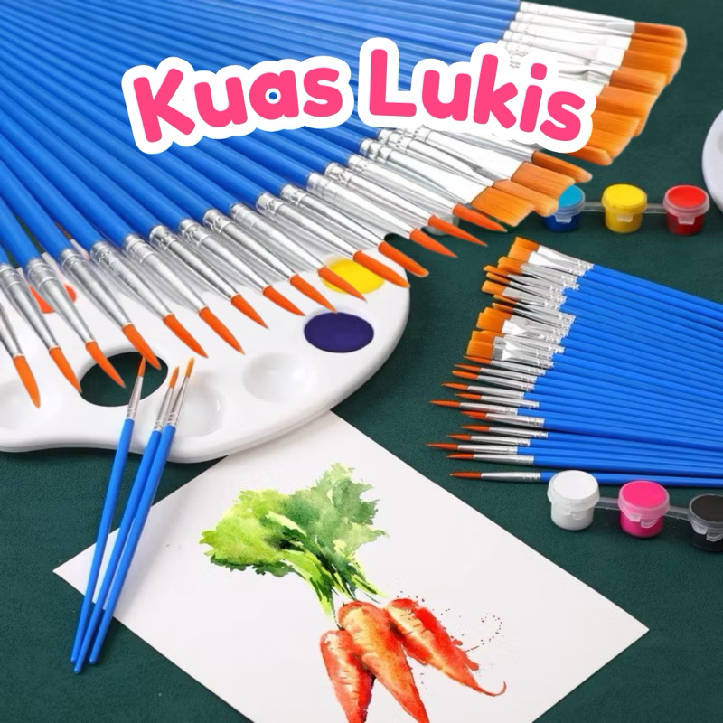 

[EFT] KUAS LUKIS mewarnai cat air anak/ kuas melukis