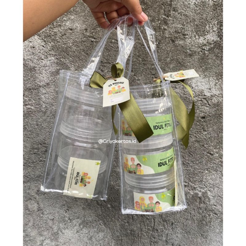 

Paket DIY Hampers Lebaran Murah / Paket DIY Hampers Tas Mika by griyakertas