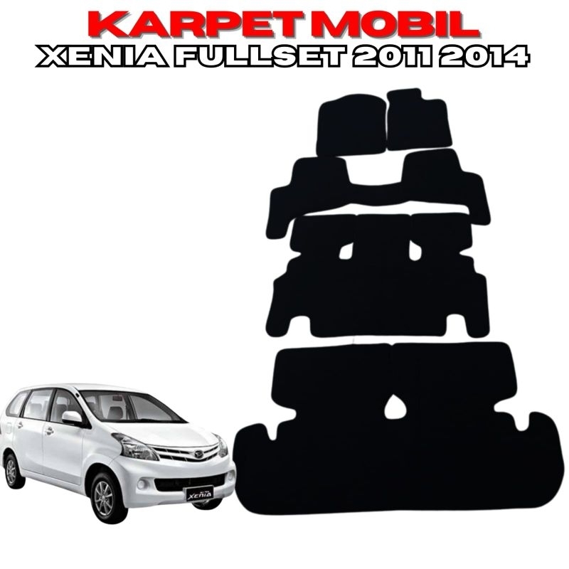 Karpet alas kaki Mobil Xenia 2012/2014 All New Xenia