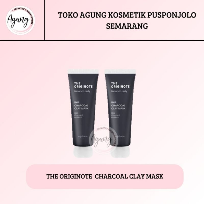 The Originote Cerabiome Clay mask | Masker charcoal Originote