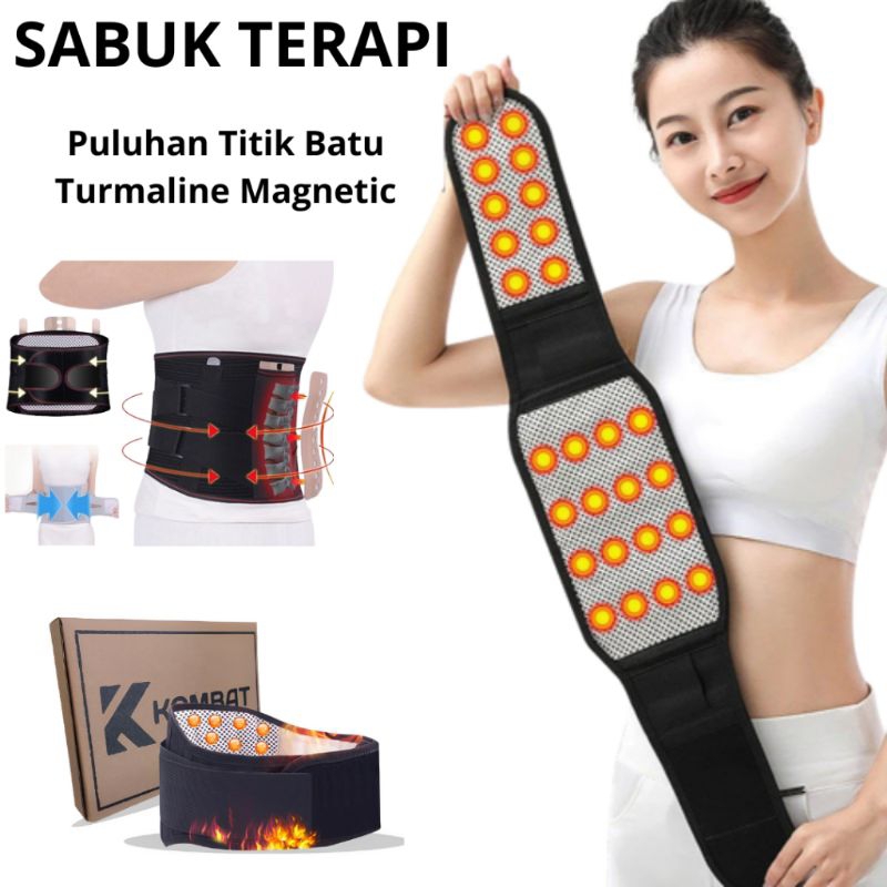 Sabuk Pinggang Terapi Magnetik