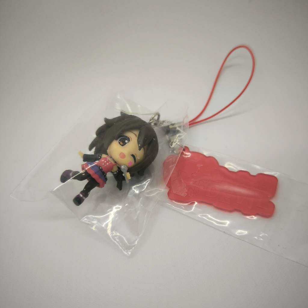 Trading Figure Strap Keychain Ichiban Kuji K-On Death Devil Ver. Yui Hirasawa