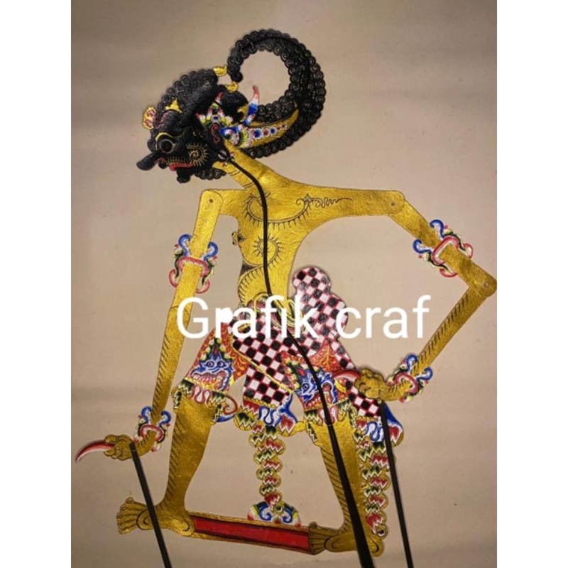 wayang kulit murah werkudoro/Bima/werkudara wayang kulit