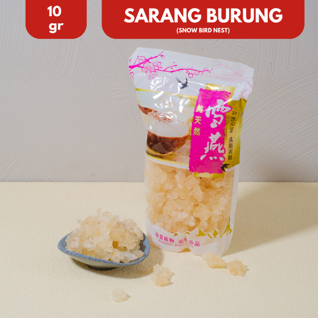 

SARANG BURUNG SALJU 10 gr