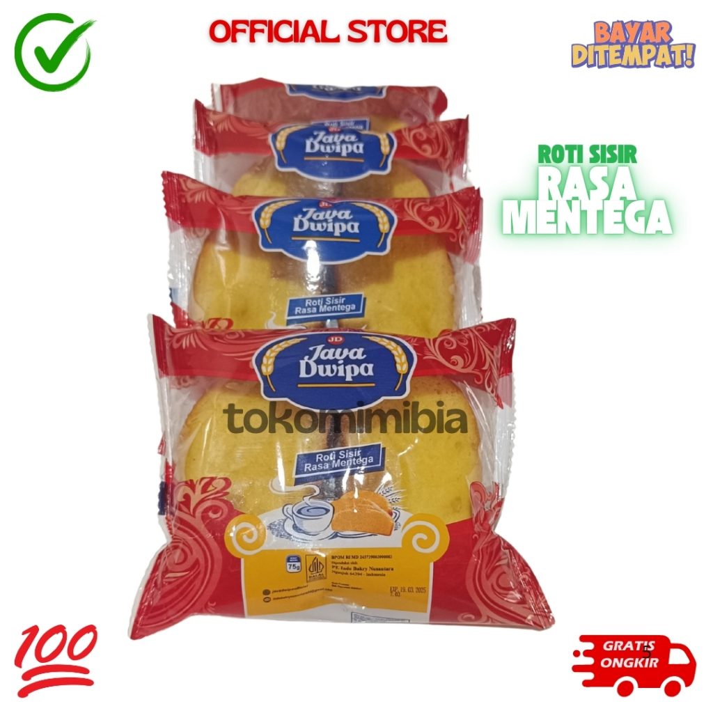 

Roti Sisir Djava Dwipa Enak Legendaris Mentega - Langsung Pabrik