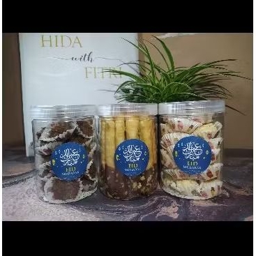 

paket hampers lebaran free tas bening