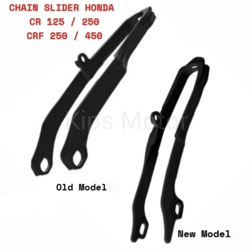 Chain slider arm swingarm Honda CR 125 250 CRF 250 450
