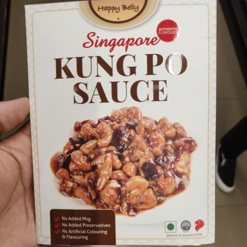 

Happy belly singapore kung po sauce (saus bumbu manis ala singapura) 50gr