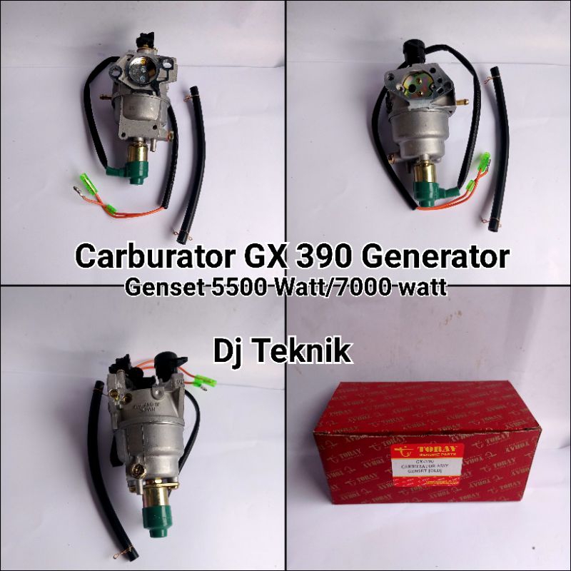 KARBURATOR GENSET GX 390 GENERATOR 5500 WATT/7500 WATT / CARBURATOR GENSET 5500 WATT/7500 WATT