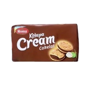 

ROMA BISCUIT KELAPA CREAM COKELAT PACK 189GRAM