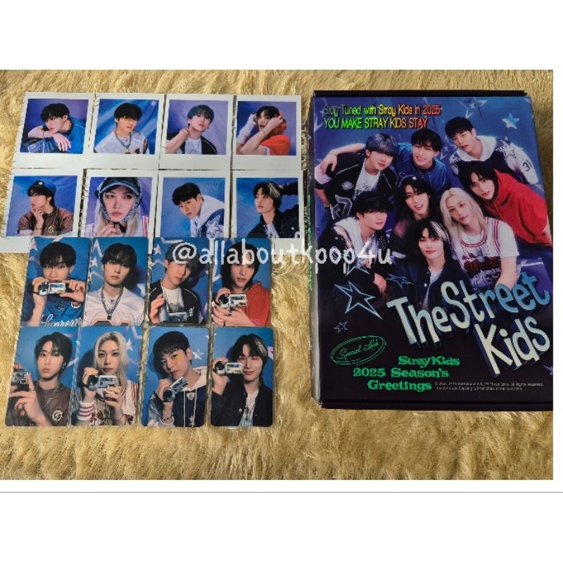 [READY INA] Sharing Stray Kids 2025, 2024 Season's Greetings POB Ktown4u