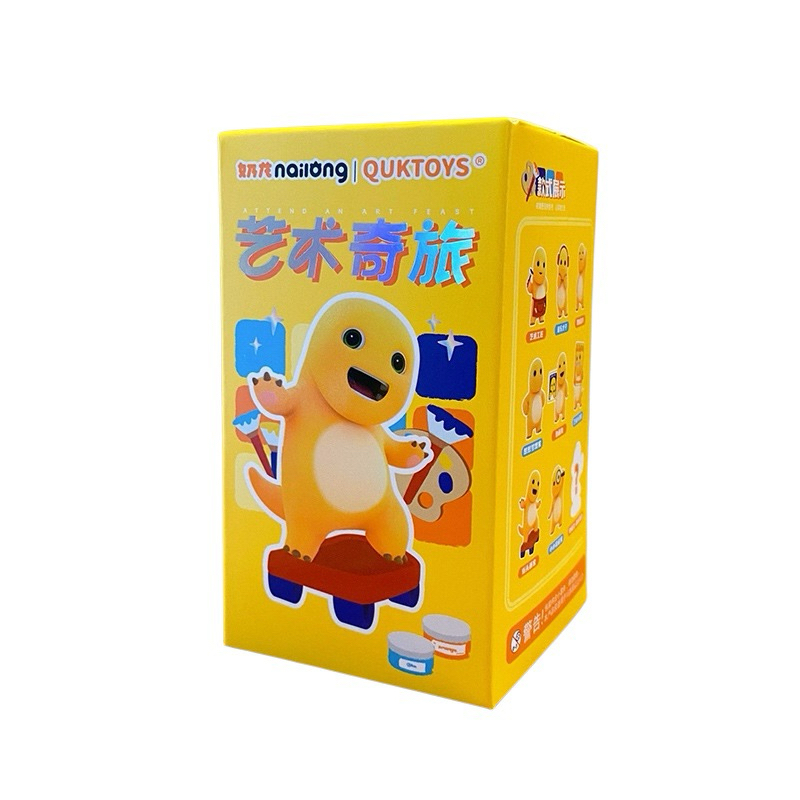 KOHO [ORIGINAL] Nailong Dino Kuning Boneka | NAILONG BLIND BOX | NAILONG GANTUNGAN KUNCI |  Gelembun