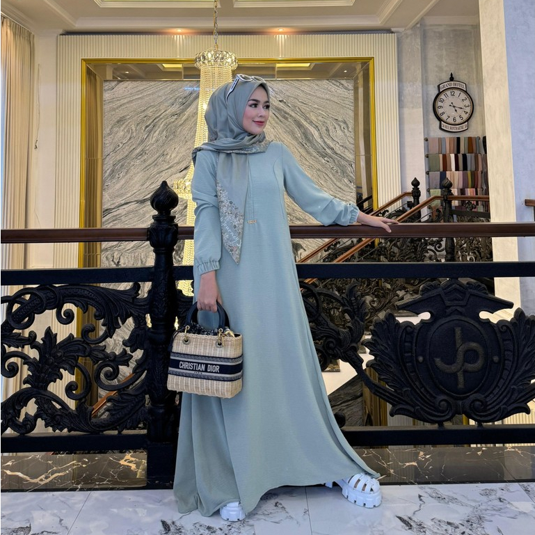 Gamis Mocca Polos Journey Scarves Original