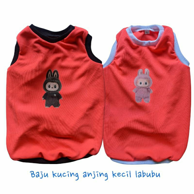baju kucing anjing kecil labubu