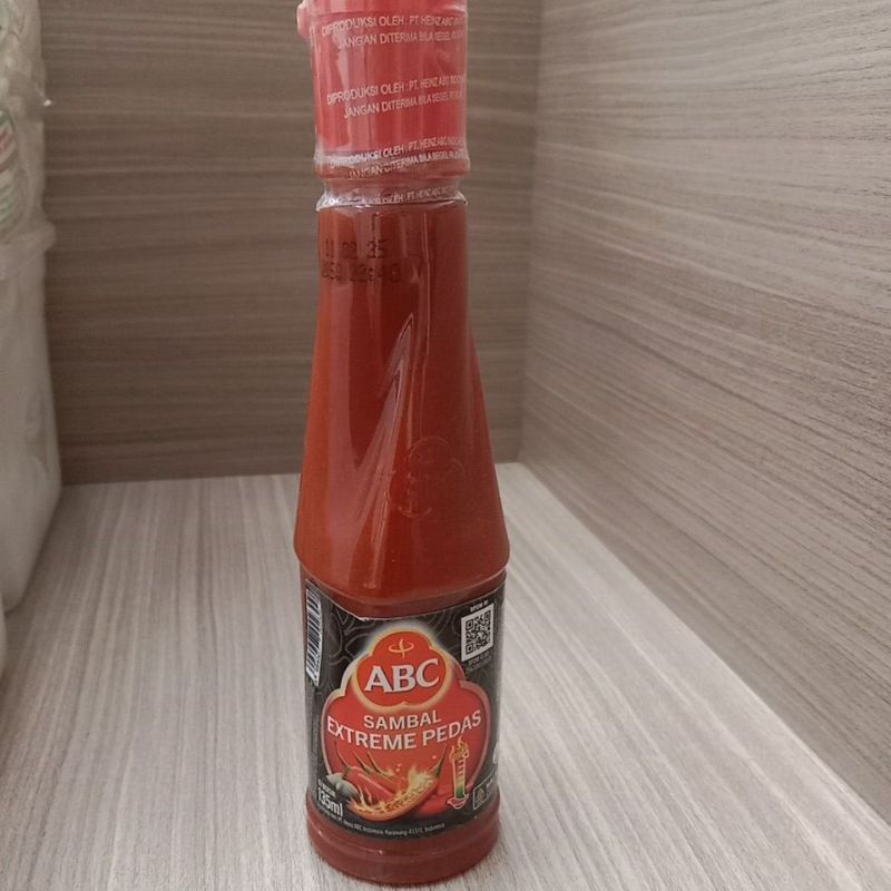 

Abc sambal extreme pedas 135ml