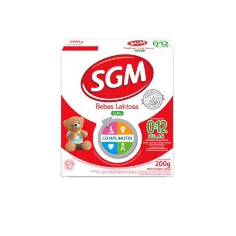 SGM Bebas Laktosa LLM+ - 200 gr