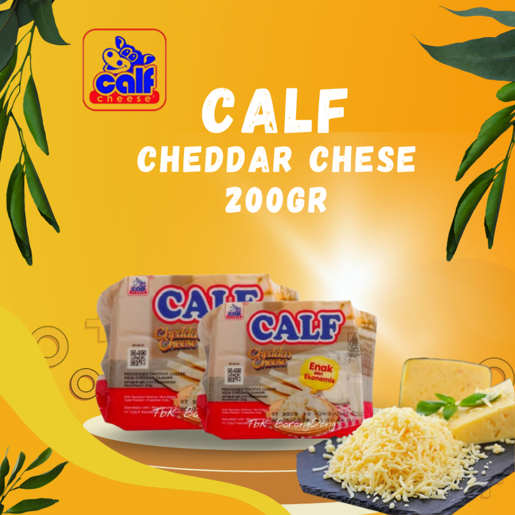 

CALF KEJU CHEDDAR 200GR