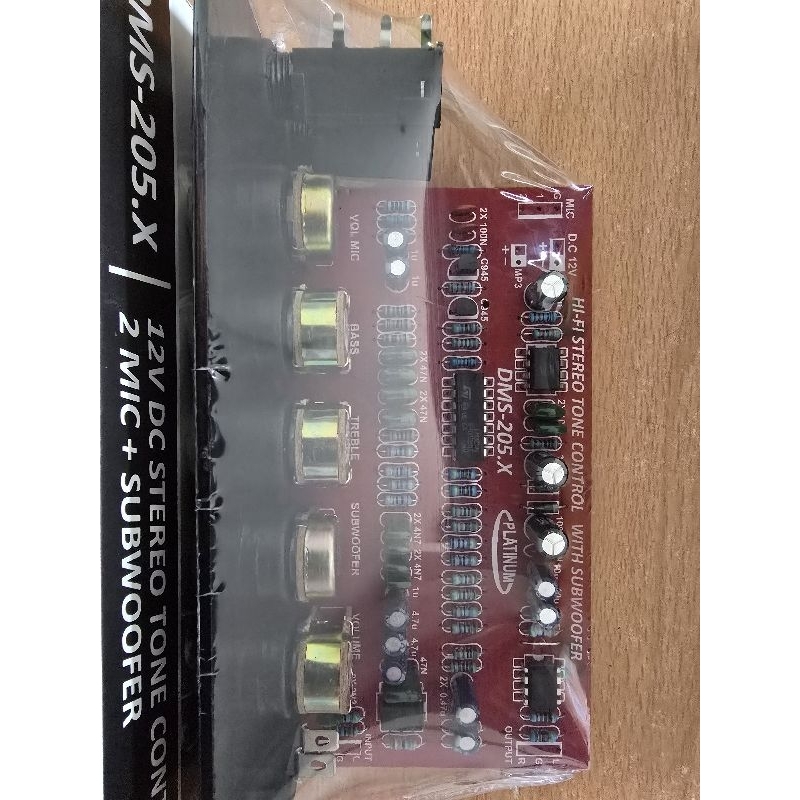 DMS-205 HIFI TONE CONTROL STEREO PLUS SUB