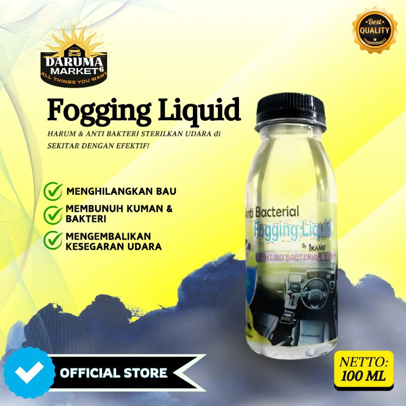 Fogging Liquid, Liquid Disinfectant, Cairan Fogging, Cairan Disinfektan, Cairan Antibakteri, Fogging
