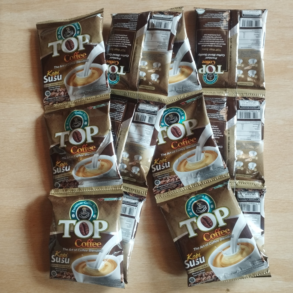 

TOP Coffee Kopi Susu 12 x 31g (renceng)