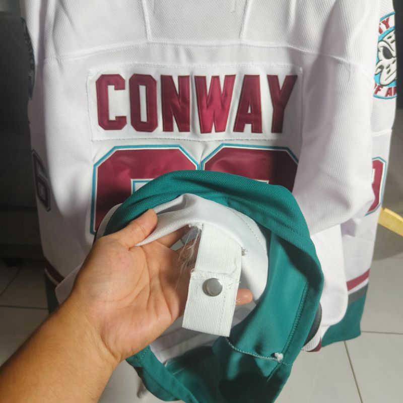 Jersey NHL Mighty Ducks Player Full Bordir Tag CCM