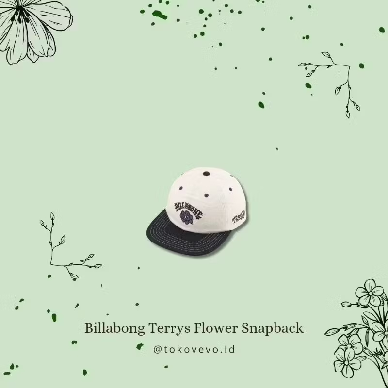 Topi Billabong Original - Terrys Flower Snapback