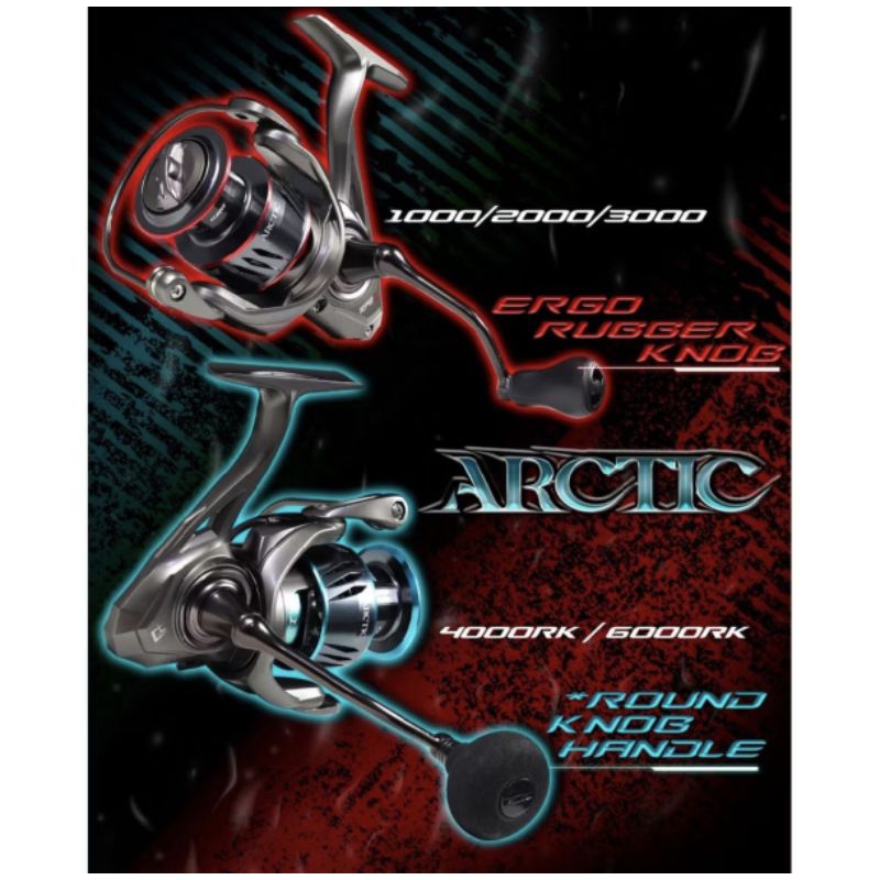 Reel Daido ARTIC Power Handle