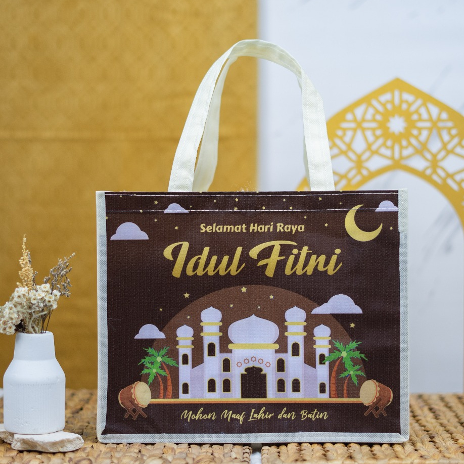 

TAS IDUL FITRI UK T25 P30 L14 / SPUNBOND/LEBARAN/COD/ LANGSUNG KIRIM TANPA MINIMAL ORDER