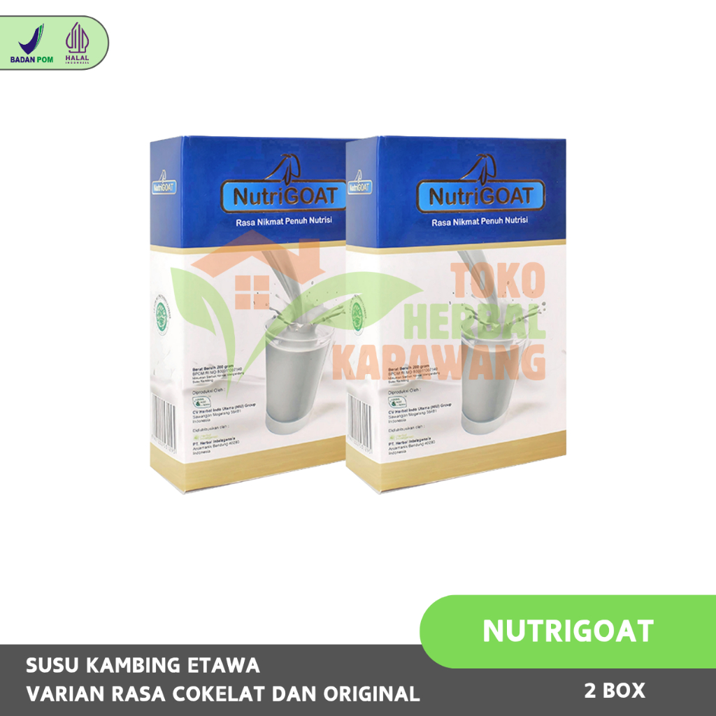 

Paket 2 Box Nutrigoat - Susu Kambing Etawa Plus Gula Aren Premium