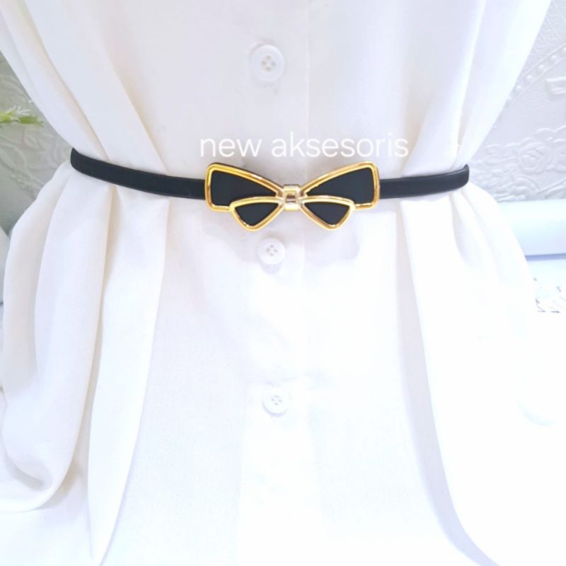 Ikat Pinggang Wanita Per Elastis  Belt Dress Sabuk Fashion