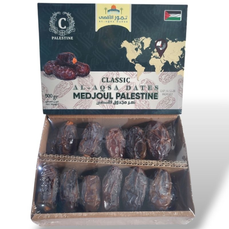 

Kurma Medjoul PALESTINE Al Aqsa 500gr