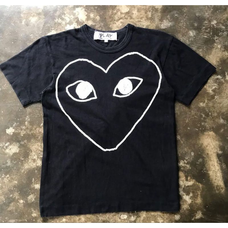PLAY CDG BIG LOGO TEE