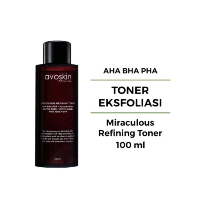 Toner Eksfoliasi Avoskin