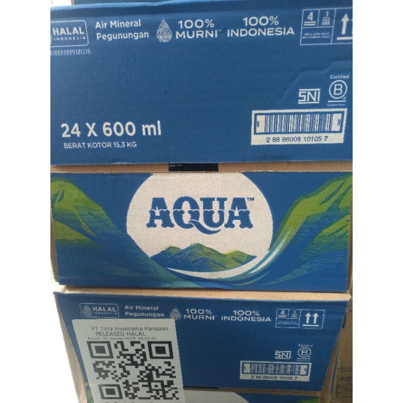 

aqua botol