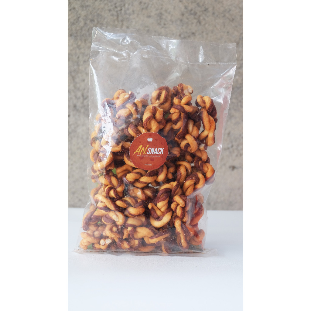 

AN Snack - Jajan pluntir renyah manis 250 gram