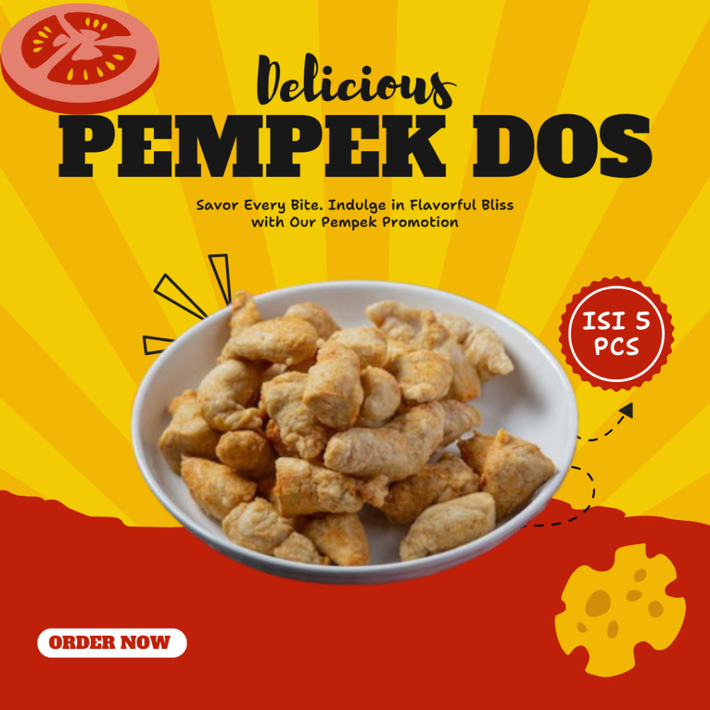 

Paket Pempek Dos (Sagu) Mix isi 10 buah