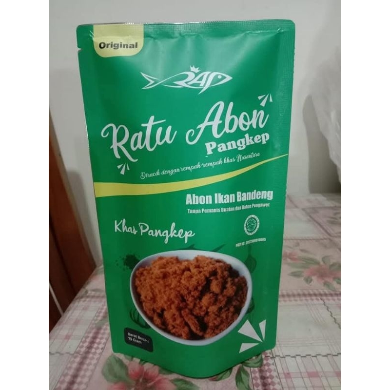 

Abon Ikan Bandeng Rasa Original, Ratu Abon Pangkep