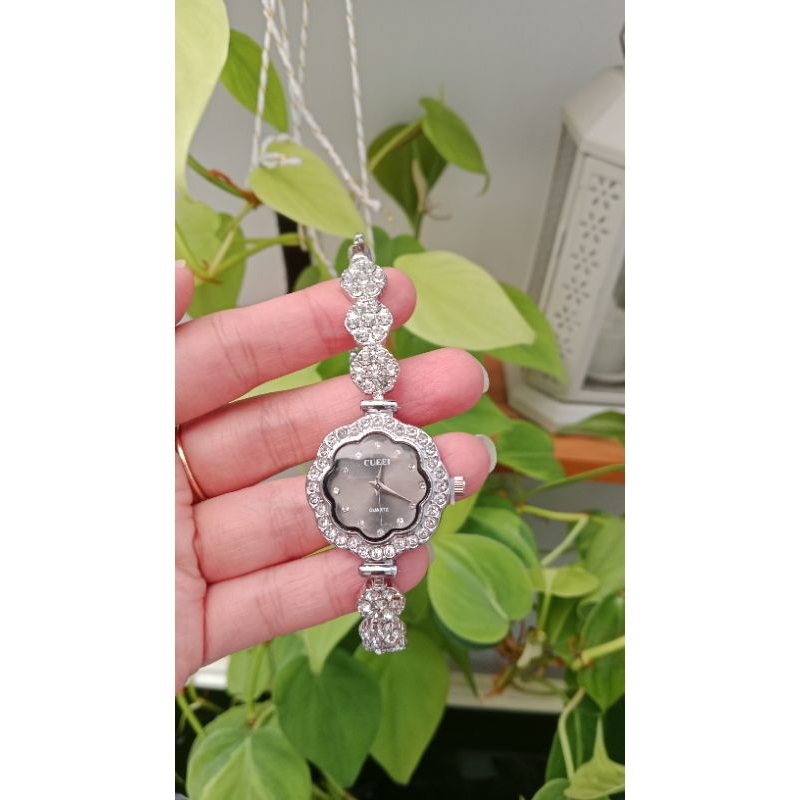 Jam Gelang Tali Serut Diamond Cueei