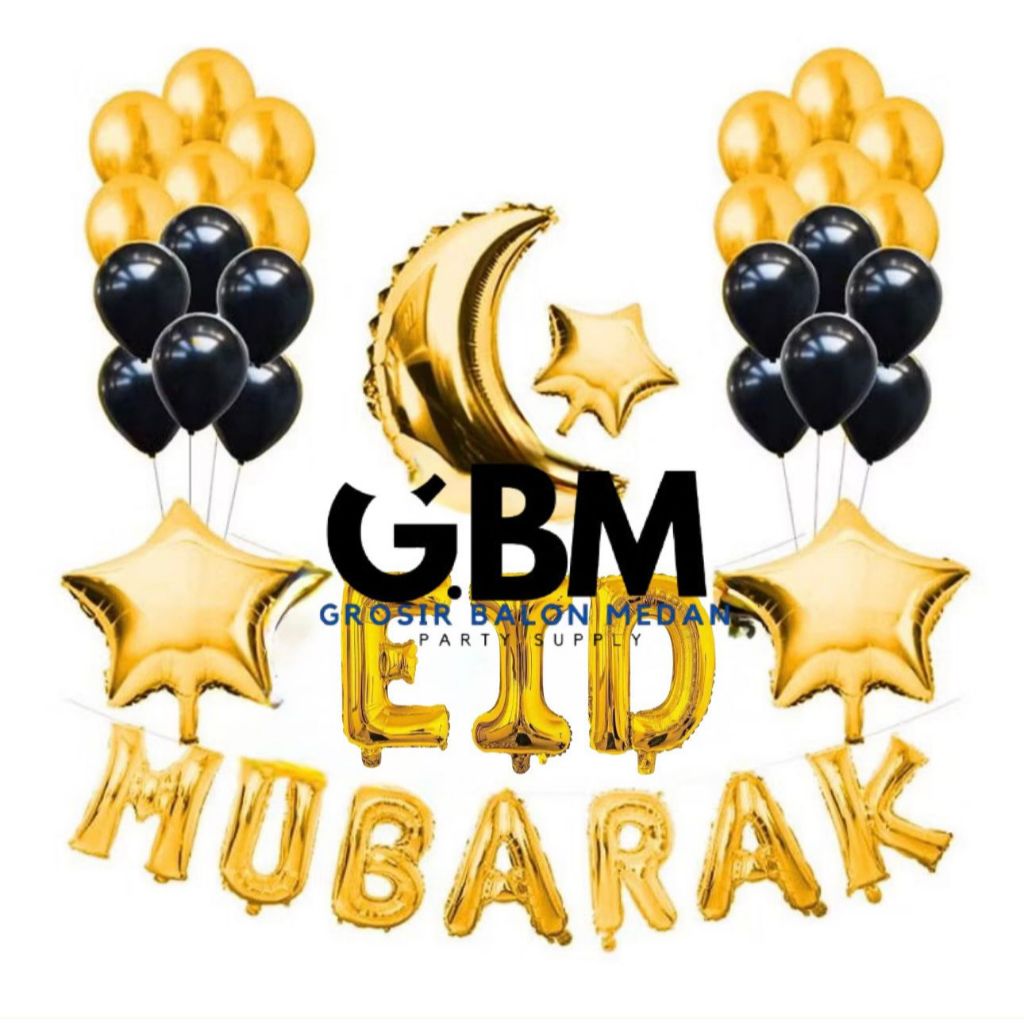 Dekorasi Lebaran/Ramadan Bulan Bintang